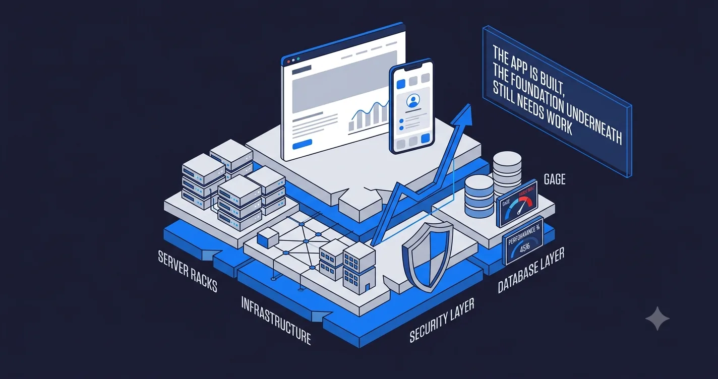 You Vibe-Coded Your App. Here Is What It Needs Before Real Users Arrive